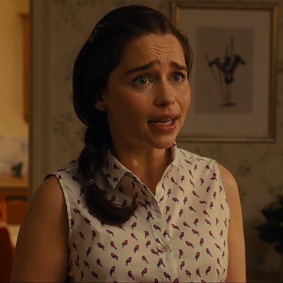 The Savile Row Company Bird Semi-Fitted Sleeveless Shirt Blouse ASO Louisa Clark - Picture 9 of 9